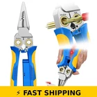 Gado Pro 8-IN-1 Wire Stripper/cutter With Voltage Tester Blue New. Price: $34.99.
