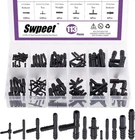 Swpeet 113PCS Barbed Vacuum Connector Kit, Including Tee, Reducer, And Black New. Price: $21.32.
