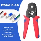 HSC8 6-4A Self-adjustable Ratchet Ferrule Crimper Plier Tool For Wire End Sleeve New. Price: $15.64.