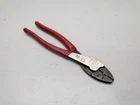Klein Tools Terminal Crimpers Pliers Cutters #1005, Usa Made Used. Price: $24.95.