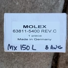 Molex 63811-5400 Rev.c Hand Crimp Tool Mx 150 Awg Red Sheath Germany Used. Price: $210.00.