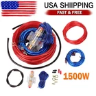 1500W Car Audio Amplifier Install Wiring Kit Rca Cable Tool Wire Fuse New. Price: $13.00.