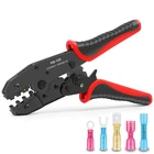 Ratcheting Crimping Tool For Heat Shrink Connectors - Electrical Wire Crimper... New. Price: $23.67.