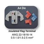 Tgr Crimping Tool Die - A4 For Insulated Flag Terminals New. Price: $19.99.
