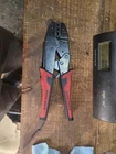 Klein Tools 3007CR Ratcheting Heat Shrink Terminal Crimper, 10 22 Awg Wire Used. Price: $27.00.
