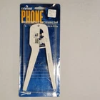 Leviton Phone Wire & Handset Cord Crimping Tool - C0260 Cuts, Strips, Connects. Price: $9.99.