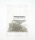 100 Waldom / Molex 02-06-1103 Crimp Terminals .062" 1561 Series New. Price: $8.85.