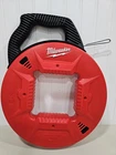 Milwaukee Tool 48-22-4176 120 Ft. 1/8 In. Steel Fish Tape Used. Price: $39.95.
