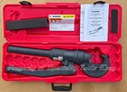 Burndy Y750HSXT Hydraulic Manual Crimper 12 Crimping Tool Rubber Covered Head Used. Price: $1898.00.