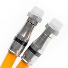Tri-shield RG-11 Direct Burial Underground Coaxial Cable Brass Connectors Ul Etl New. Price: $40.03.