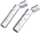 Resze 2PC 14MM&16MM 9/16"&5/8" Magnetic Swivel Spark Plug Socket,thin Wall 12 New. Price: $10.17.