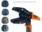 Gizwiz Quick Change Ratchet Crimp Tool 4 Die Sets For Flag & Ring Terminal New. Price: $59.50.