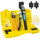 Blika 10 Ton Hydraulic Crimping Tool And Cable Cutter Wire Battery New. Price: $91.89.