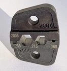 Paladin 2005 Die Set For 1600 Series Crimper RG58, RG59, RG62AU, Bnc Used. Price: $49.95.
