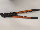 Thomas & Betts TBM5-S Manual Ratcheting Compression Crimper With 4 Dies Used. Price: $125.00.
