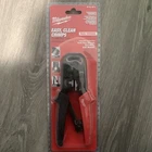 Milwaukee Ratcheting Crimper & Stripper 48-22-3074 Black Sheath New. Price: $31.00.