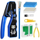 Therathy RJ45 Tool Kit, Ethernet Crimping For Pass Black New. Price: $56.90.
