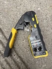 Klein Tools VDV226-110 Ratcheting Pass-thru Modular Crimper Used. Price: $18.00.
