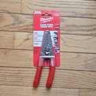 Milwaukee MT702 Wire Stripper 8-18 Awg, 10-20 6-32 & 8-32 Bolt Shears Red New. Price: $19.99.