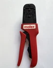 Molex 6381903000 Crimper Wire Crimping Tool Red Handle Used. Price: $360.00.