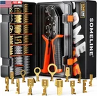 Open Terminal Connector Crimping Tool Kit Ratcheting Wire Crimper For 24-14 Awg New. Price: $46.04.