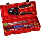 Peba Ferrule Crimping Tool Kit Self-adjusting Square Pliers For Wire New. Price: $38.21.