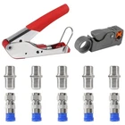 Almocn Cable Crimper Tool Kit Coaxial Compression Black New. Price: $17.09.