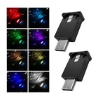 Jnxij Usb Type Led Ambient Light, 8 Colors Rgb Car Atmosphere New. Price: $11.94.
