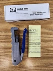 Cable Pro Digicon Coax Linear Compliant Compression Tool Part No. Lcct-l Cib Nos Used. Price: $21.00.