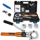 Copper Pipe Crimping Tool - With 1/2", 3/4", 1" Jaws, Tube Fitting New. Price: $129.00.