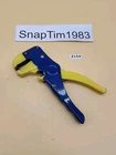 Blue - Yellow Electrical Wire Cutters Stripper Used. Price: $13.99.
