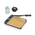12'' Wood Guillotine Paper Cutter, Heavy Duty Base T... Usa Fast Ship New. Price: $68.55.