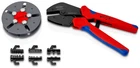 New Knipex Multicrimp 97 33 01, 1/4" Crimping Pliers With Dies. Price: $255.00.