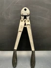 Qest Qcrt - 4N, 3/4 Aluminum Handles Crimper Usa, 17.5 Pliers Tool. Used. Price: $24.50.