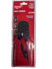 Milwaukee 48-22-3076 Ratcheting Pass-through Crimper & Stripper New. Price: $28.99.