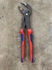 Knipex 87 02 300 Cobra High-tech Water Pump Pliers W/grips 12" Germany Used. Price: $40.00.