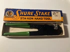 Thomas & Betts Sta-kon WT-135 Shure Stake Ratcheting Hand Tool Crimper Used. Price: $60.00.