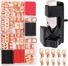 160PCS Battery Cable Ends With Hammer Lug Crimper Tool,awg 2/4/6/8/10/12 Gauge New. Price: $49.99.