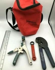 Amp Crimp Tool 230971-1, Cableprep MCT-211, Fork Cap Wrench, Lot Of 4 Used. Price: $90.00.