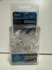 Ideal 85-371 Modular Plug,category CABLE,PK50 CAT5E Feed -thru RJ-45 New. Price: $19.85.