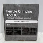 Sopoby Ferrule Crimping Tool Kit, Model BM02 - + 1800 Pc Assortment New. Price: $15.99.