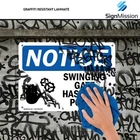 Warranty Set-down Area Osha Notice Sign Metal Plastic Decal New. Price: $47.99.