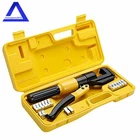 6 Ton Hydraulic Crimper Crimping Tool Wire Battery Cable Lug Terminal W/ 8 Dies New. Price: $38.51.
