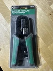 Commercial Electric Ratchet Modular Plug Crimper 538-443 New Hand Tool. Price: $14.00.