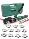 Hydraulic Cable Crimping Tool, Battery Terminal Crimper 12 Awg 4/0 New. Price: $56.37.