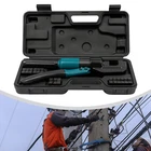 8T Hydraulic Crimper Crimping Tool Wire Rope Swaging Cable Railing Set W/ Dies New. Price: $37.02.