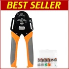 Precision 4-WAY Indent Deutsch Crimper With Waterproof Connectors 125-PCS Kit New. Price: $108.79.