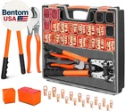 Battery Cable Lug Crimping Tool Kit With Copper Wire Awg 2 4 6 8 1/0 Gauge New. Price: $144.86.