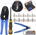 14 Professional Coaxial Cable Tool Kit With Ratcheting Stripper, 10PCS Bnc New. Price: $39.99.