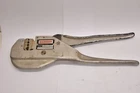Burndy MR8-1A Hytool Full Cycle 10-22AWG Cast Aluminum Crimper Used. Price: $789.99.